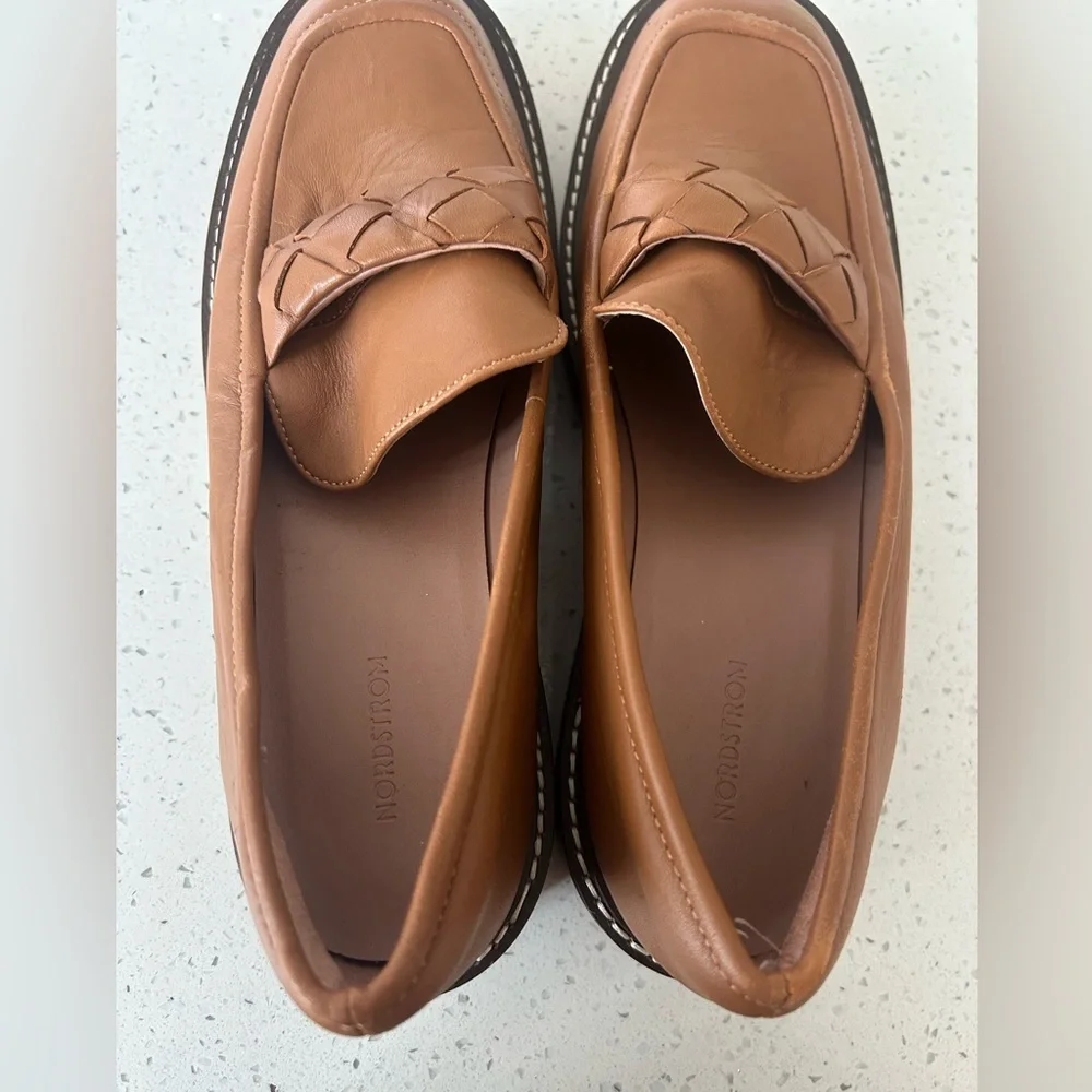 Nordstrom Torie Platform Loafer Womens 9 - Picture 5 of 9